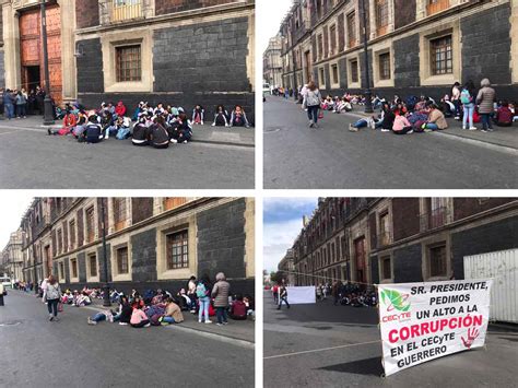 Sindicalizados Del Cecyte Protestan Frente A La Sep Imagen Radio