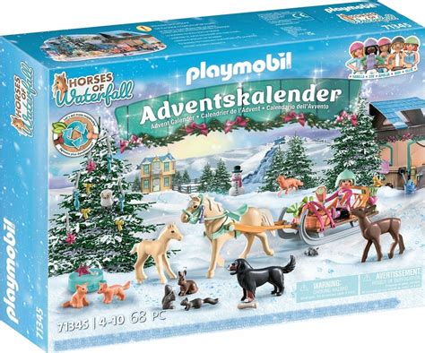 Playmobil 71345 Adventní kalendář 2024 Vánoční jízda na saních od 529