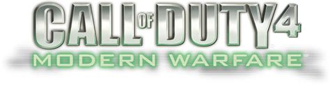 Logo For Call Of Duty 4 Modern Warfare By Cluckendip Steamgriddb