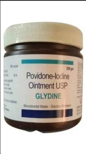 5 Povidone Iodine Ointment Usp Glydine Cream Simple Cap Bottle At Rs