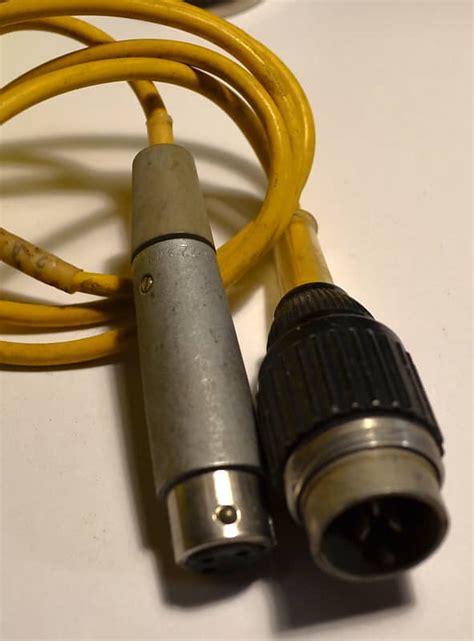 Amphenol Tuchel 3 Pin Male Cable Connector 60 S Reverb