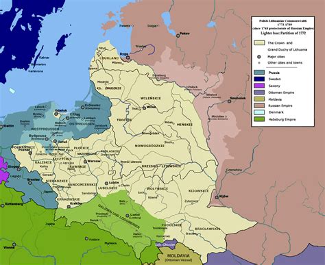 First Partition Of Poland Wikipedia