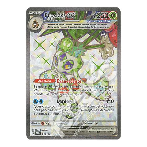 217 182 Froslass Ex Teracristal Full Art IT MINT Federicstore