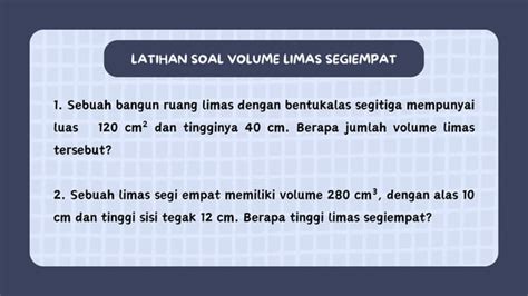 Pembuktian Rumus Volume Dan Luas Permukaan Bangung Ruang Tabung Limas