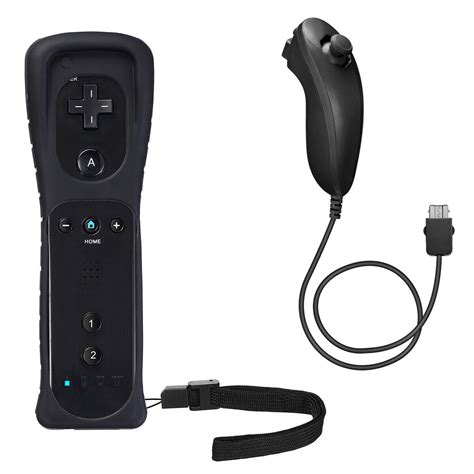 Wireless Gaming Remote Controller + Nunchuck for Nintendo Wii /Wii U ...