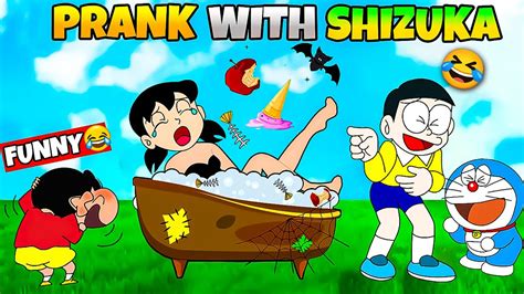 Nobita Prank With Shizuka Funny Game Yes Or No Shinchan And