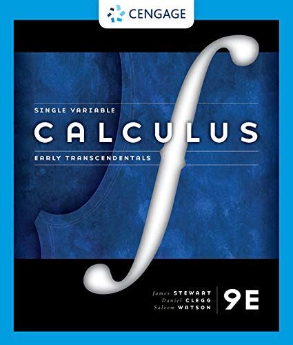 Single Variable Calculus Early Transcendentals Isbn 9780357022269