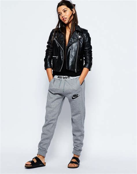 Nike Jogger With Just Do It Waistband At Nike Joggers