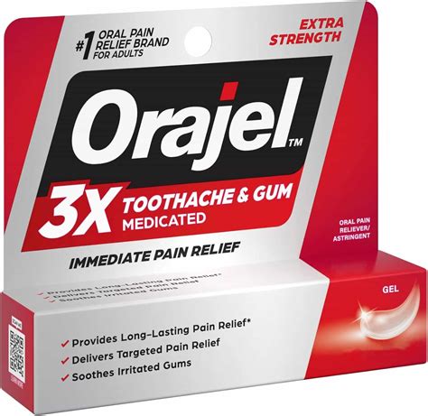 Orajel Instant Oral Pain Relief, Regular | Carewell