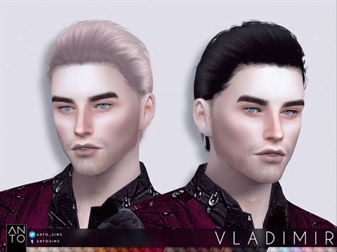 The Sims Resource Anto Vladimir Hairstyle