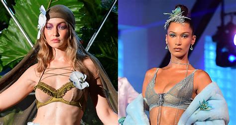 Gigi Bella Hadid Slay In Lingerie At Rihannas Savage X Fenty Nyfw