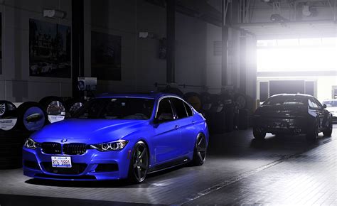 Photo Bmw 335i F30 Blue Cars