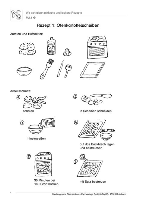 The Instructions For Cooking In German Are Shown On This Page Which