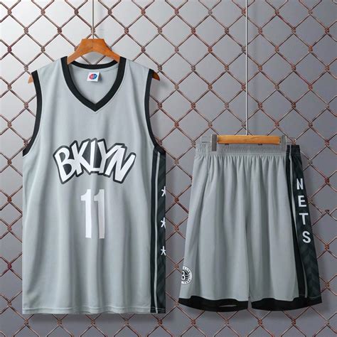 เสื้อบาสเก็ตบอล Nba Brooklyn Nets City Edition 11 Irving Basketball