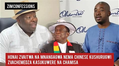 Honai Zvaitwa Na Mnangagwa Nema Chinese Kushurugwi Zvachemedza