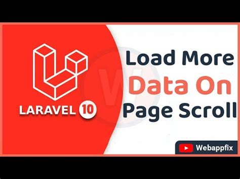 Load More Data On Page Scroll In Laravel Load More Data In Laravel