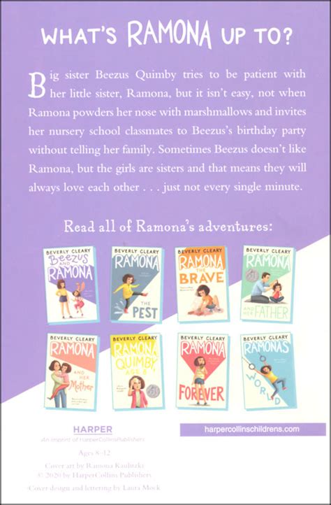 Beezus and Ramona | HarperCollins | 9780380709182