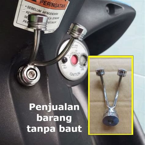 Jual K5 Gantungan Barang Motor Besi Stainless Steel Di Lapak Dijas