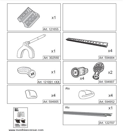 Mont Blanc Roof Rack Spare Parts Reviewmotors Co