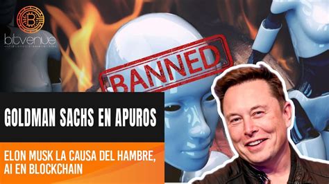 Goldman Sachs En Apuros Elon Musk La Causa Del Hambre AI En