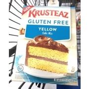 Krusteaz Yellow Cake Mix Gluten Free Calories Nutrition Analysis