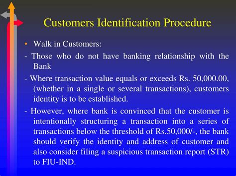 Ppt Kyc Norms And Obligation Of Banks Under Prevention Of Money