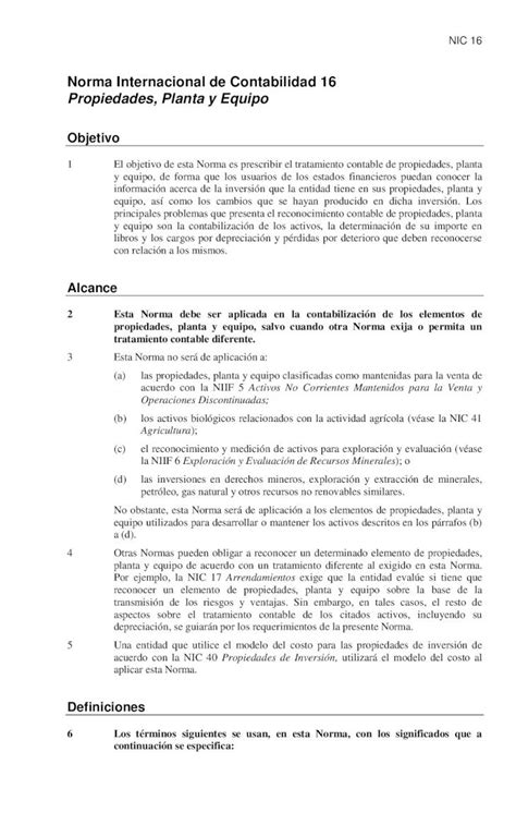 PDF 16 Nic Propiedad Planta Y Equipo DOKUMEN TIPS