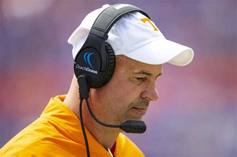 Tennessee Football Ranking Sec Coaches Including Vols Jeremy Pruitt