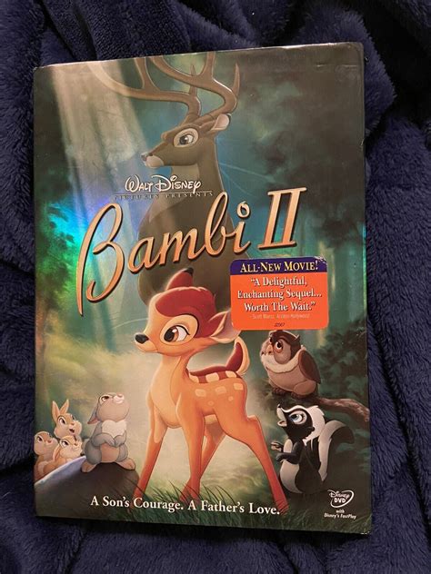 Walt Disney Bambi Ii Dvd 2006 Single Disc Edition Wslipcover Like