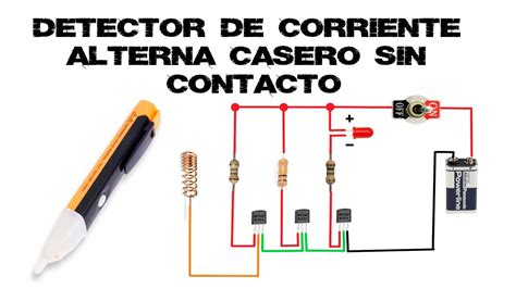 CIRCUITO DETECTOR DE CORRIENTE ALTERNA YouTube