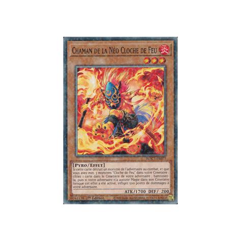 Chaman De La N O Cloche De Feu Hac Fr V Dnpr Carte Yu Gi