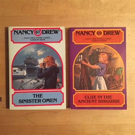 1970s80s Nancy Drew Mystery Stories Books By Carolyn Keene Books