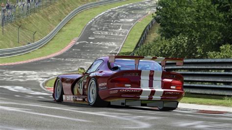 Dodge Viper Gts R Nürburgring Exterior View Assetto Corsa Youtube