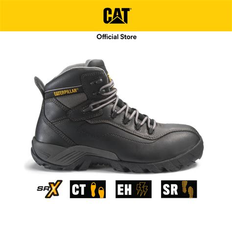 Caterpillar Men S Nitrogen Ct Work Boots Black P712537 Safety