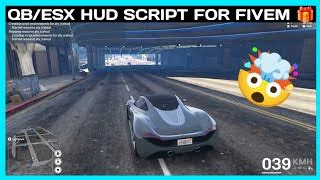 Qb Esx Minimalist Hud Script Free Fivem Roleplay Scripts Fivem Tutorial