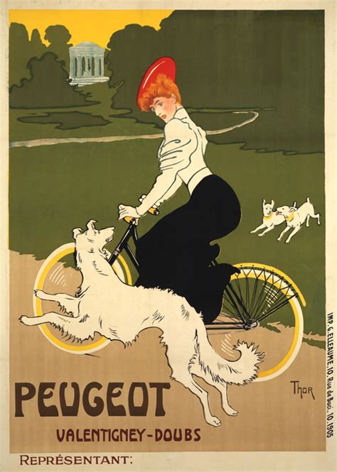 Velo Cycle Publicite Affiche Poster Ancien La Boite Verte