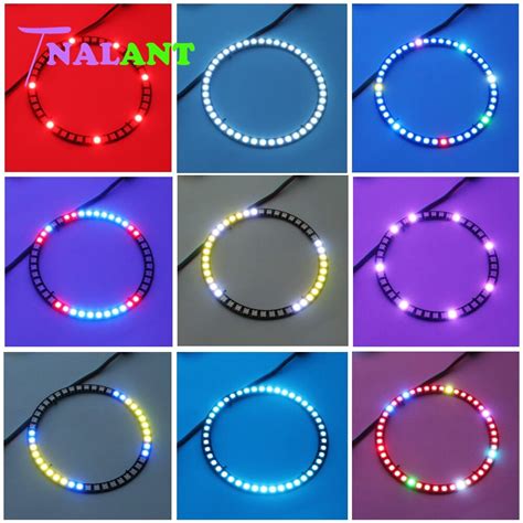 Ws B Led Pixel Ring Individul Addressabie Ring Rgb Ws Ic