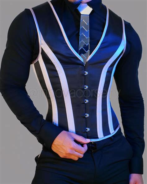 Corset Vest Innova Corsetry Dress Suits For Men Handsome Wear Corset Fashion