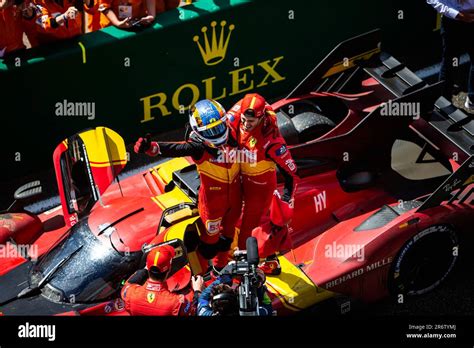 Le Mans France 11th June 2023 51 Pier Guidi Alessandro Ita