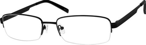 Black Rectangle Glasses 556521 Zenni Optical