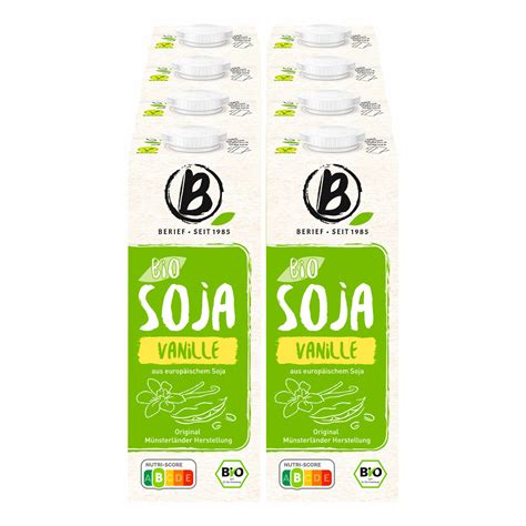 Berief Bio Soja Drink Vanille 1 Liter 8er Pack Von Netto Marken