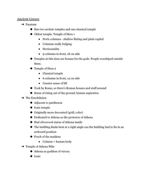 History Of Architecture Smarthistory Notes Ancient Greece Paestum Has