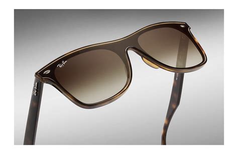 Ray Ban Synthetic Blaze Wayfarer In Tortoisebrown Brown For Men Lyst