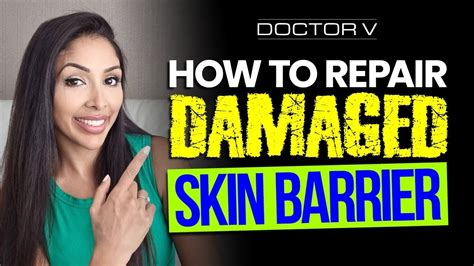 How To Repair A Damaged Skin Barrier Youtube