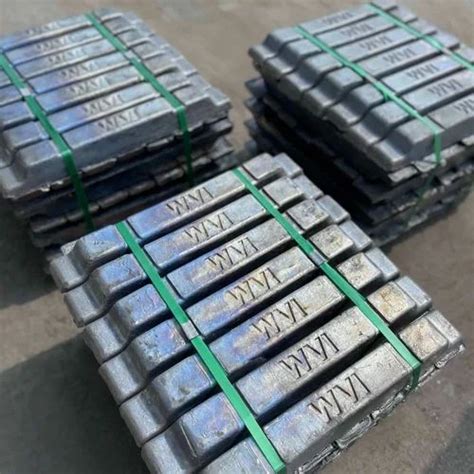 Pure Lead Ingot Weight Kg Rectangle At Best Price In Coimbatore