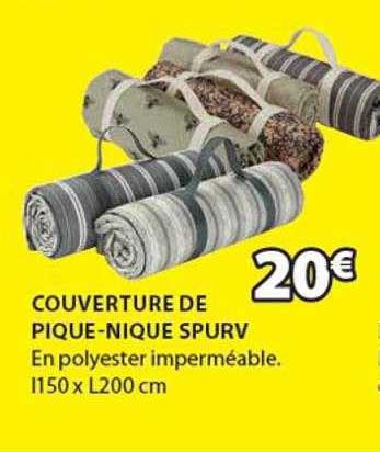 Promo Couverture De Pique Nique Spurv Chez JYSK