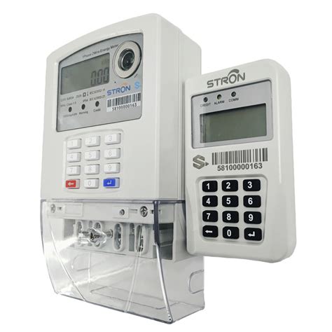 Split Type Keypad Single Phase Prepaid Electricity Meter With CIU