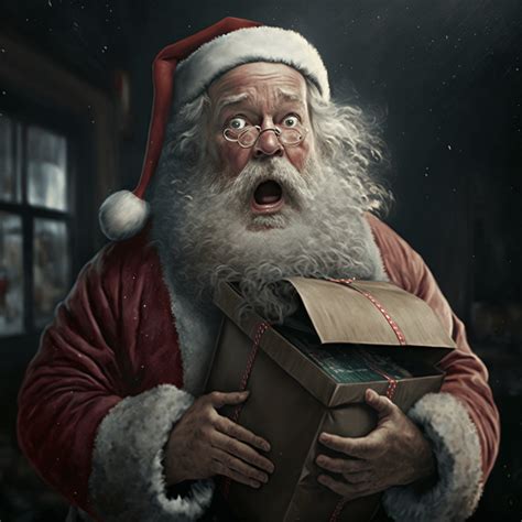 Santa finding out he isn't real. : r/midjourney