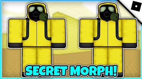 New Backrooms Morphs How To Get Secret Morph Backrooms Scientist Roblox Youtube