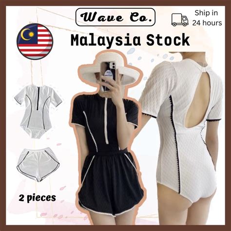 Swimming Suit Swimwear Swimsuit Women Bikini Two Pieces Extra Pant Slim Sexy Spa